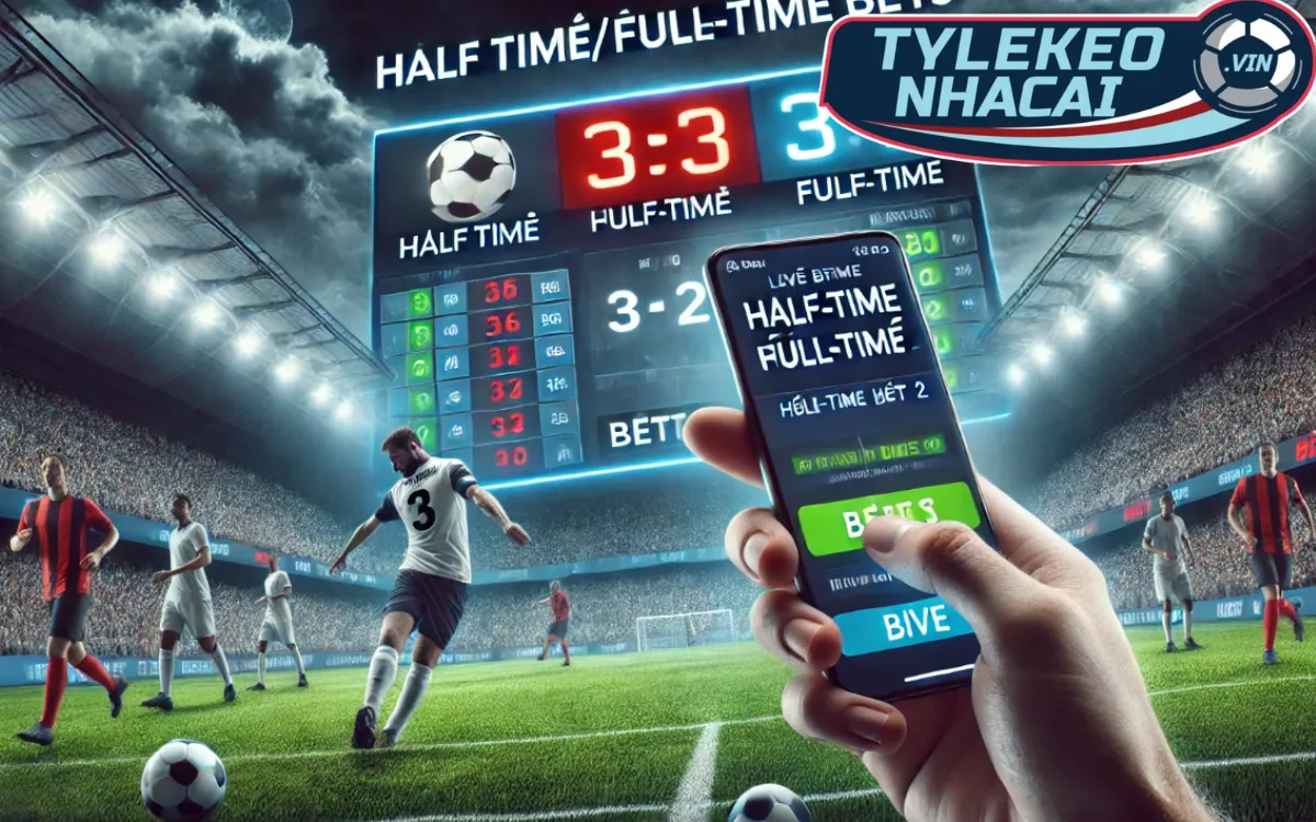 Thông tin chi tiết về kèo hiệp 1/hiệp 2 (Half Time/Full Time)