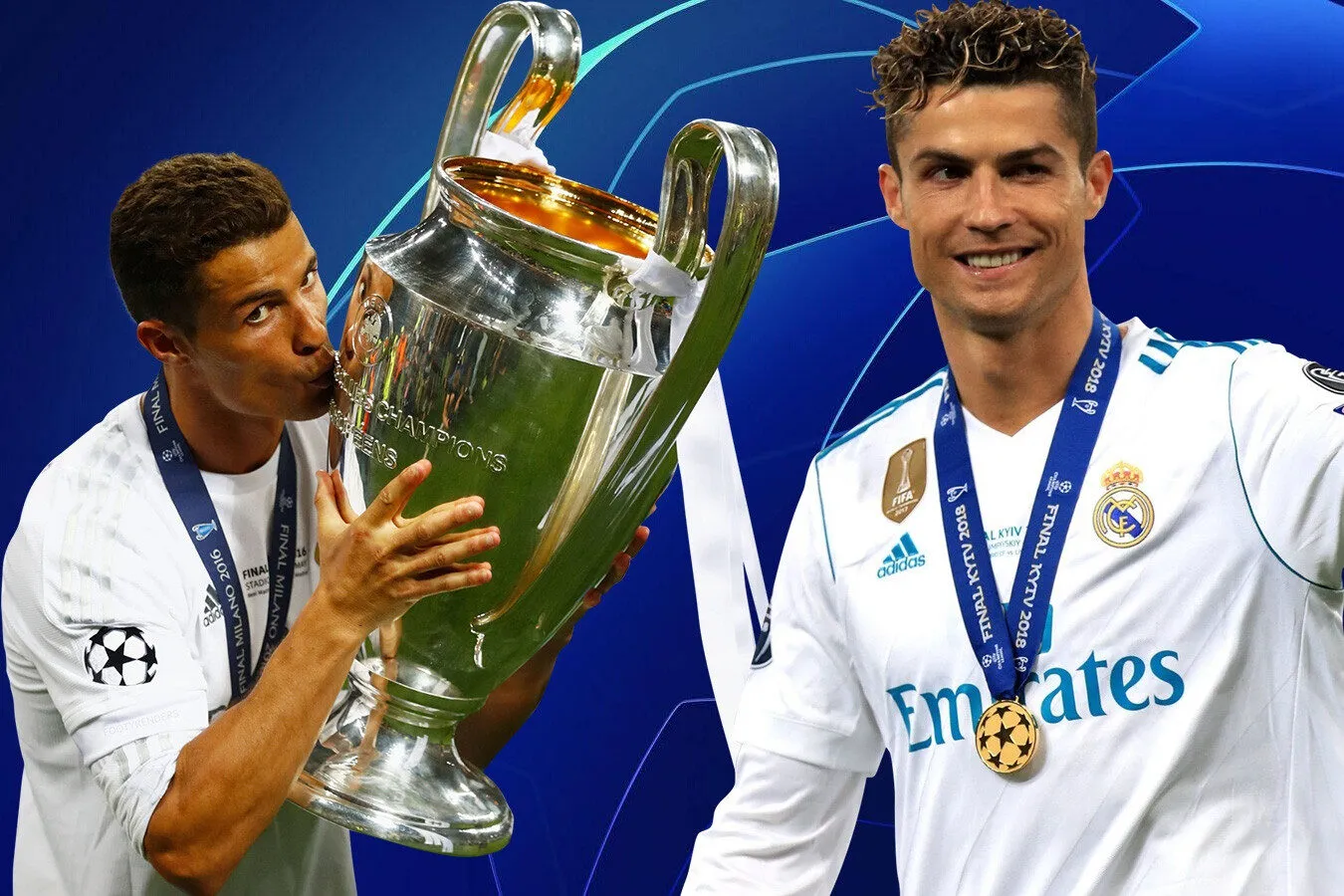 Ronaldo ghi bàn nhiều nhất lịch sử Champions League