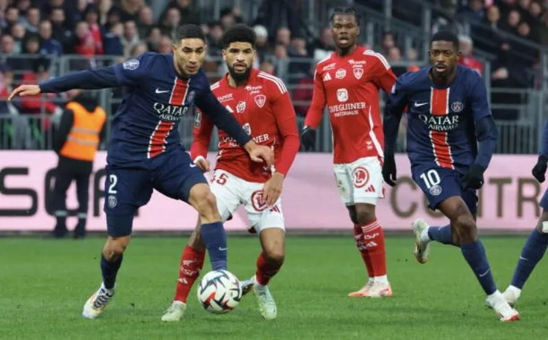 Soi kèo trận đấu Stade Brestois vs PSG  