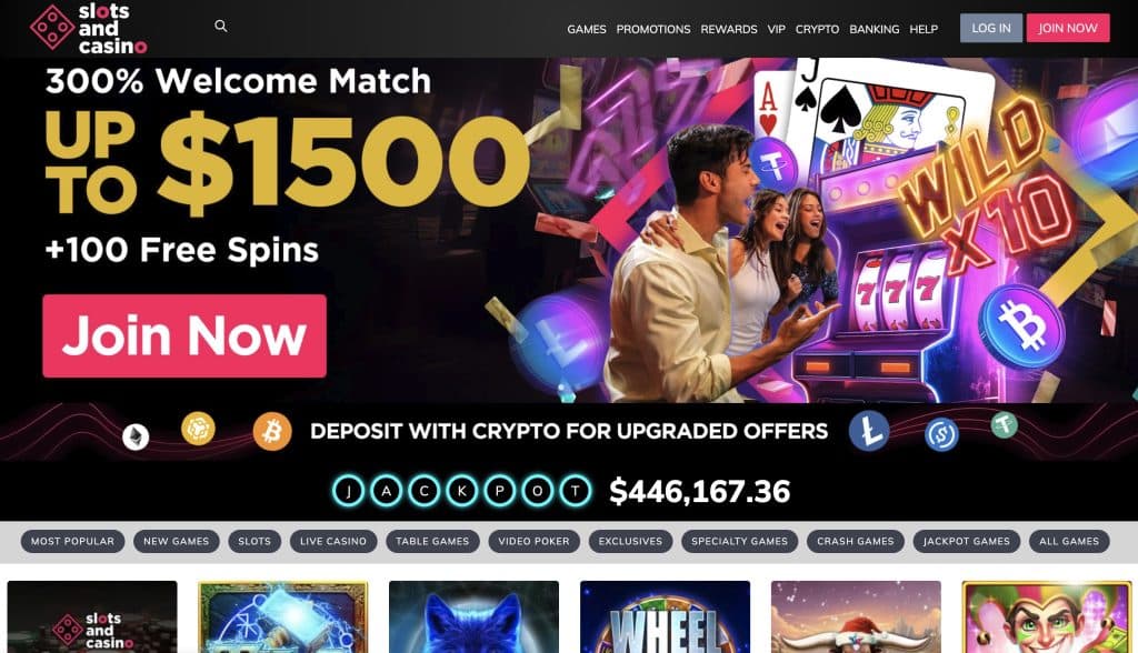 Slots and Casino Real Money Casino Site