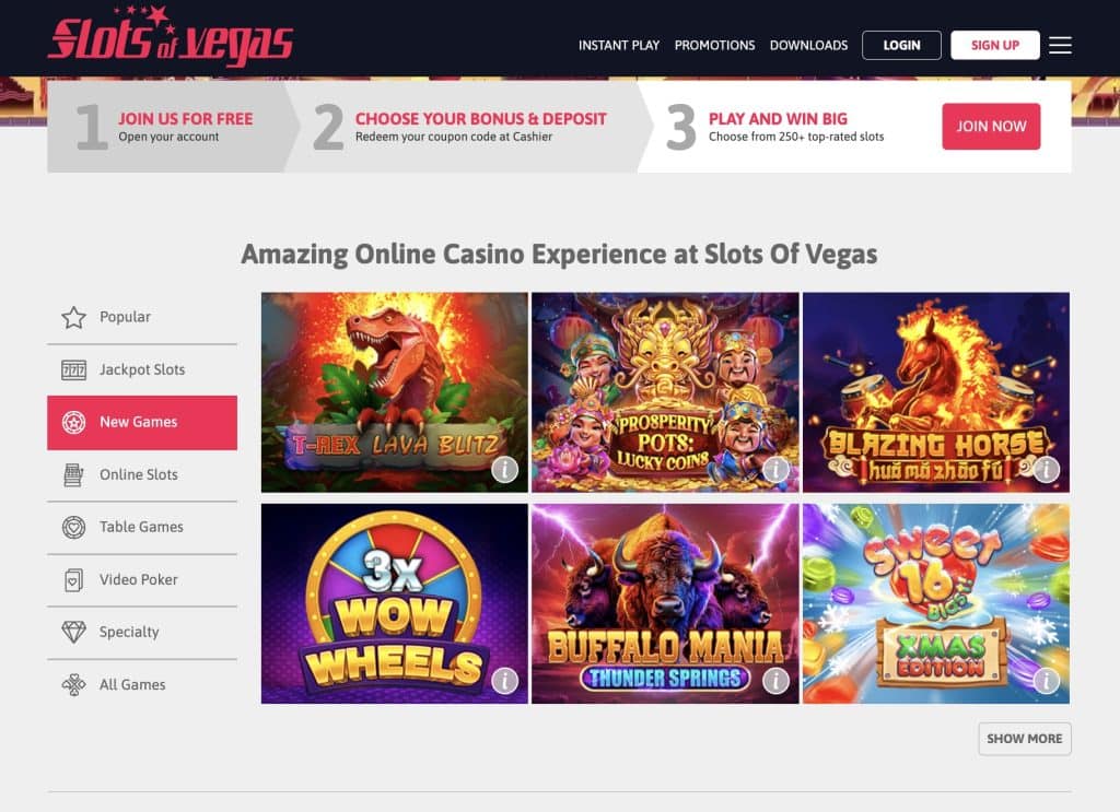 Slots of Vegas Online Casino New Games